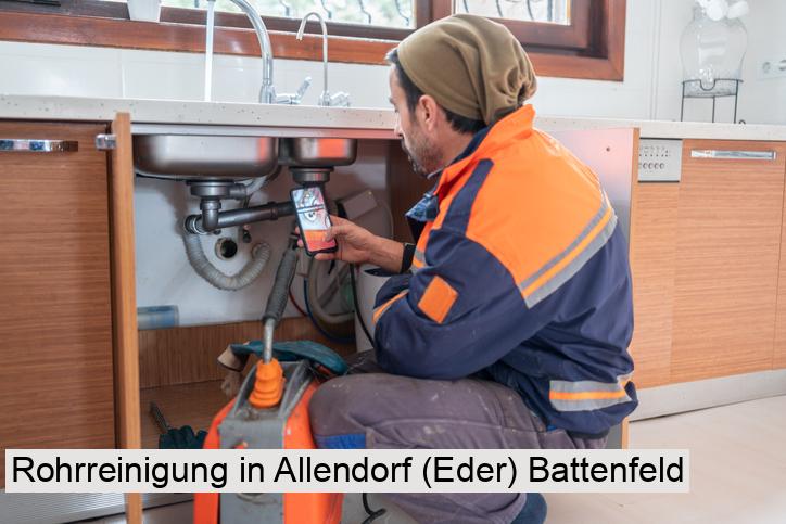 Rohrreinigung in Allendorf (Eder) Battenfeld