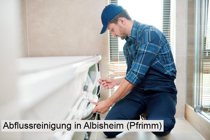 Abflussreinigung in Albisheim (Pfrimm)
