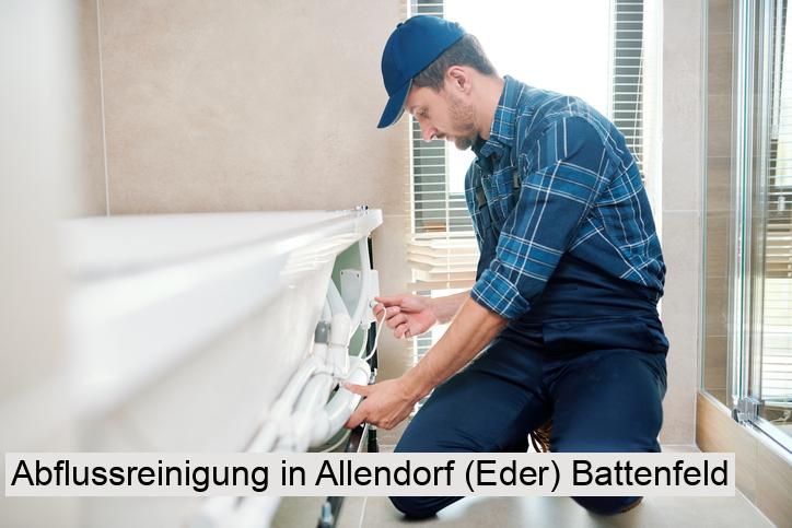 Abflussreinigung in Allendorf (Eder) Battenfeld