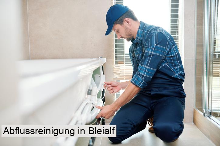 Abflussreinigung in Bleialf