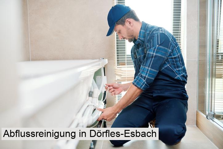 Abflussreinigung in Dörfles-Esbach