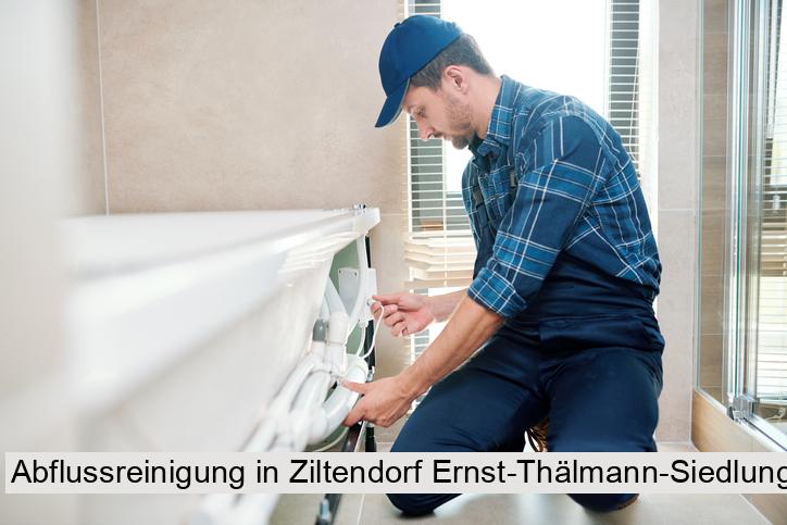 Abflussreinigung in Ziltendorf Ernst-Thälmann-Siedlung