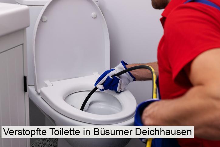 Verstopfte Toilette in Büsumer Deichhausen