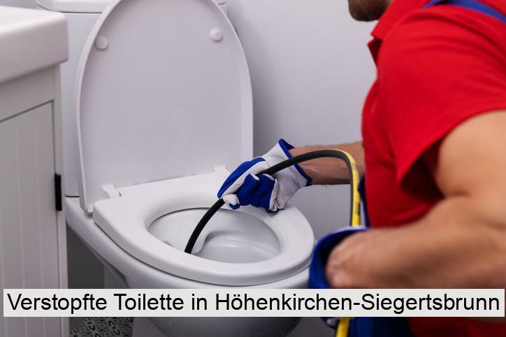 Verstopfte Toilette in Höhenkirchen-Siegertsbrunn